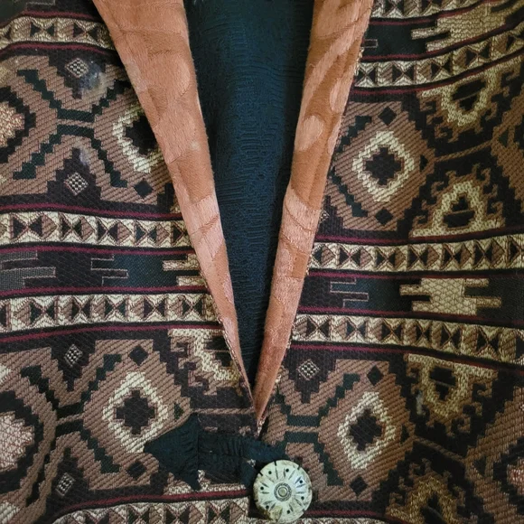 Tribal Print Jacket Size M - Picture 3 of 10